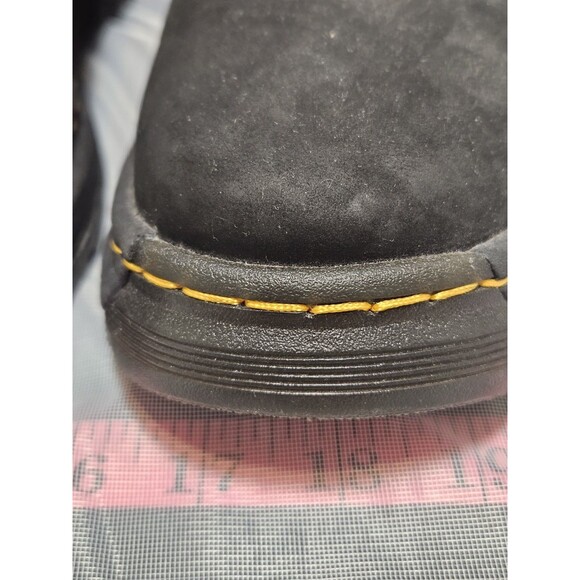 Dr.Martens Unisex 8M 9W Black Boots Crewson Preppy Nubuck Leather Air-Cushioned main image 12